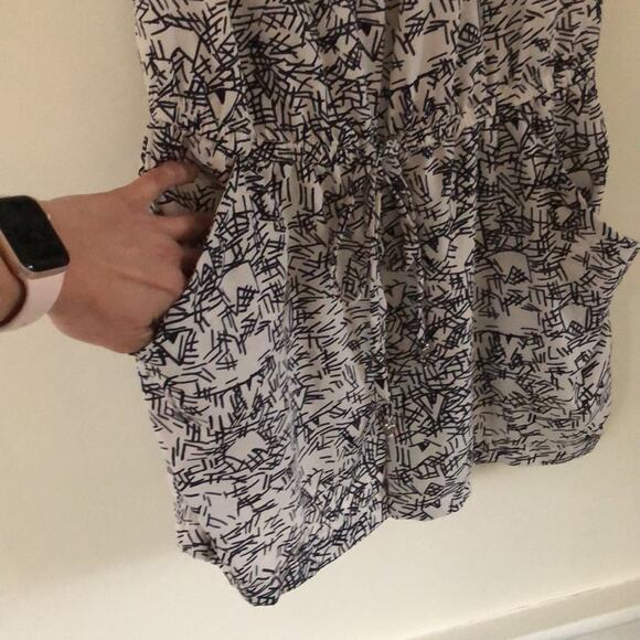 Forever 21 Floral Print Shorts Romper Jumpsuit Strapless Size S Summer - Picture 6 of 8